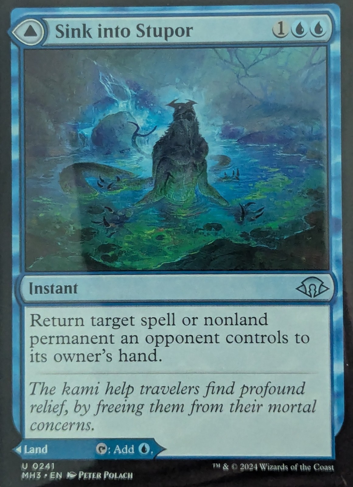 Sink into Stupor Soporific Springs [Modern Horizons 3] Near Mint