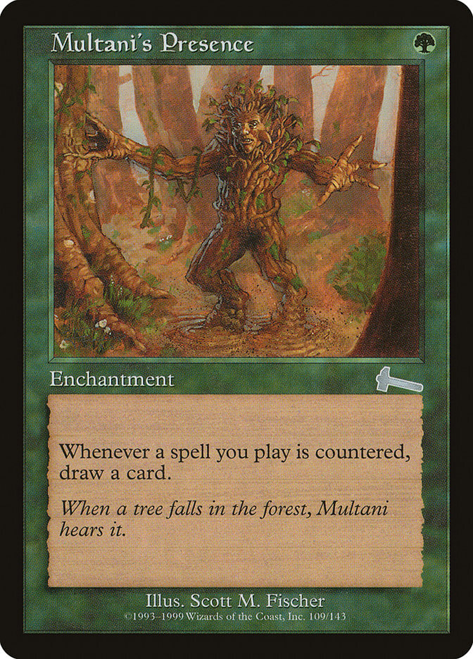 4x Multani’s Presence – LP – Urza’s Legacy – SPARROW MAGIC mtg