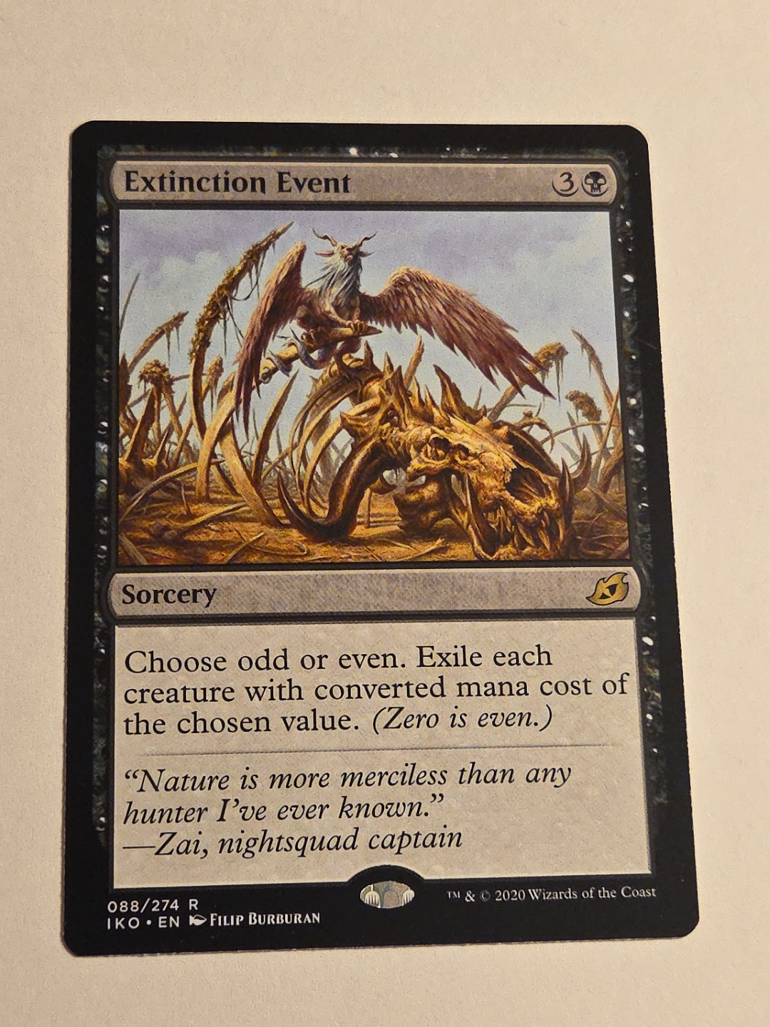 Extinction Event X1 IKO MTG Ikoria: Lair of the Behemoths