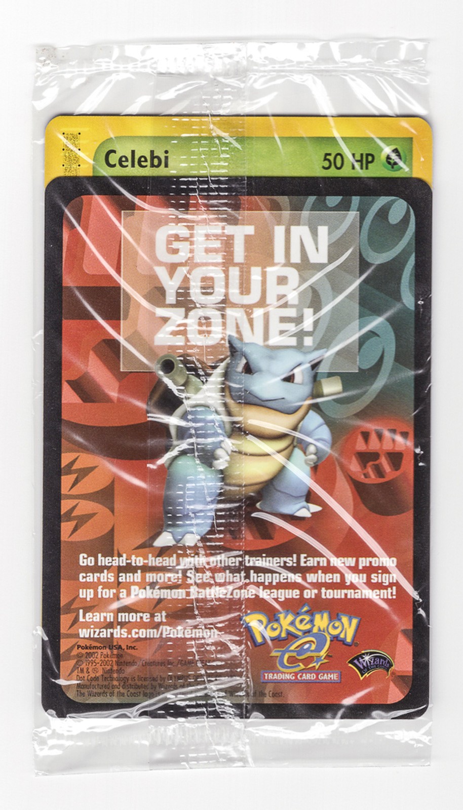 Pokemon – Sealed Celebi #50 4 Ever Stamped Black Star Promo WoTC E Reader