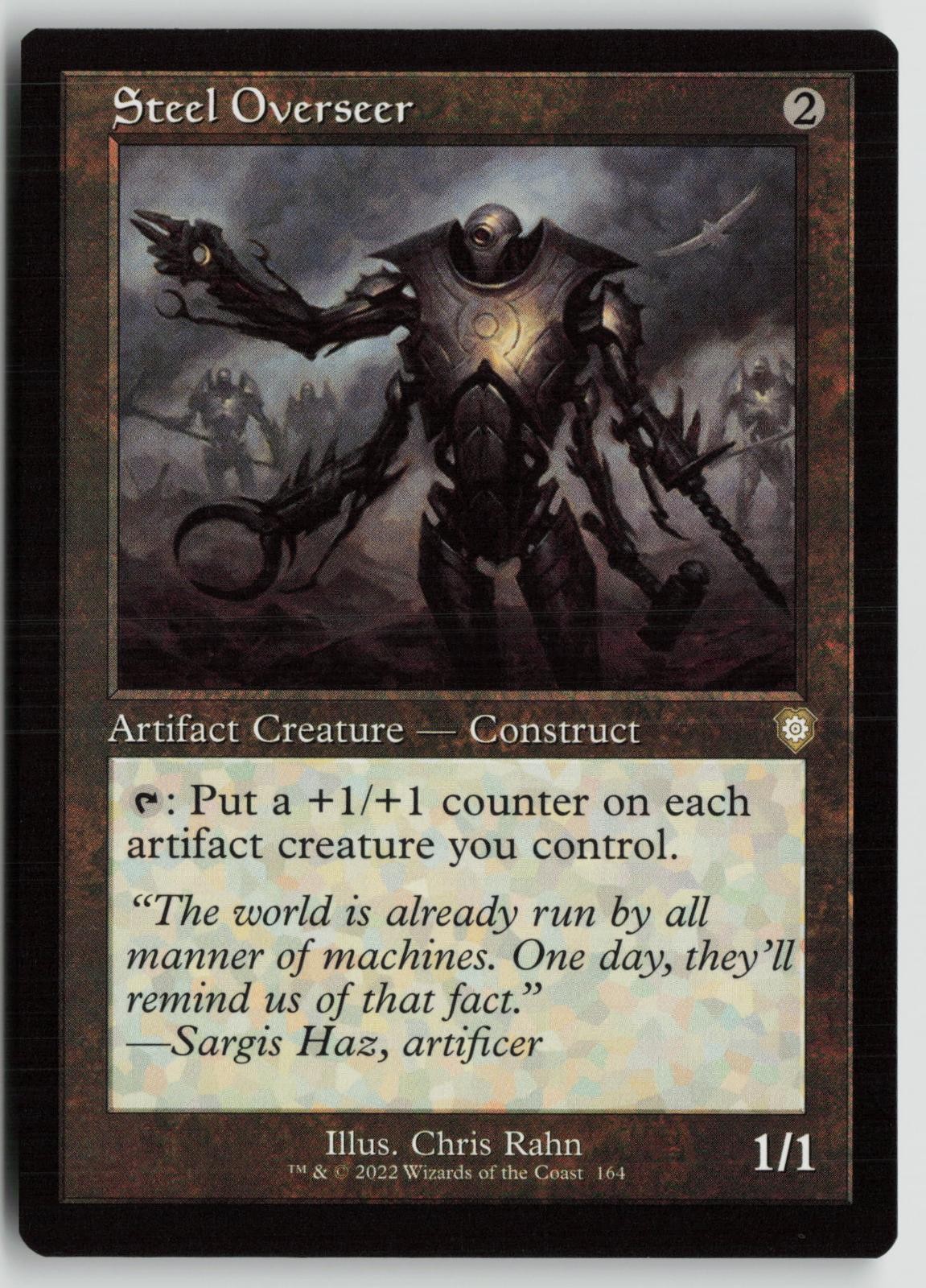 Steel Overseer (Retro Frame) LP 164 Commander: The Brothers’ War MTG