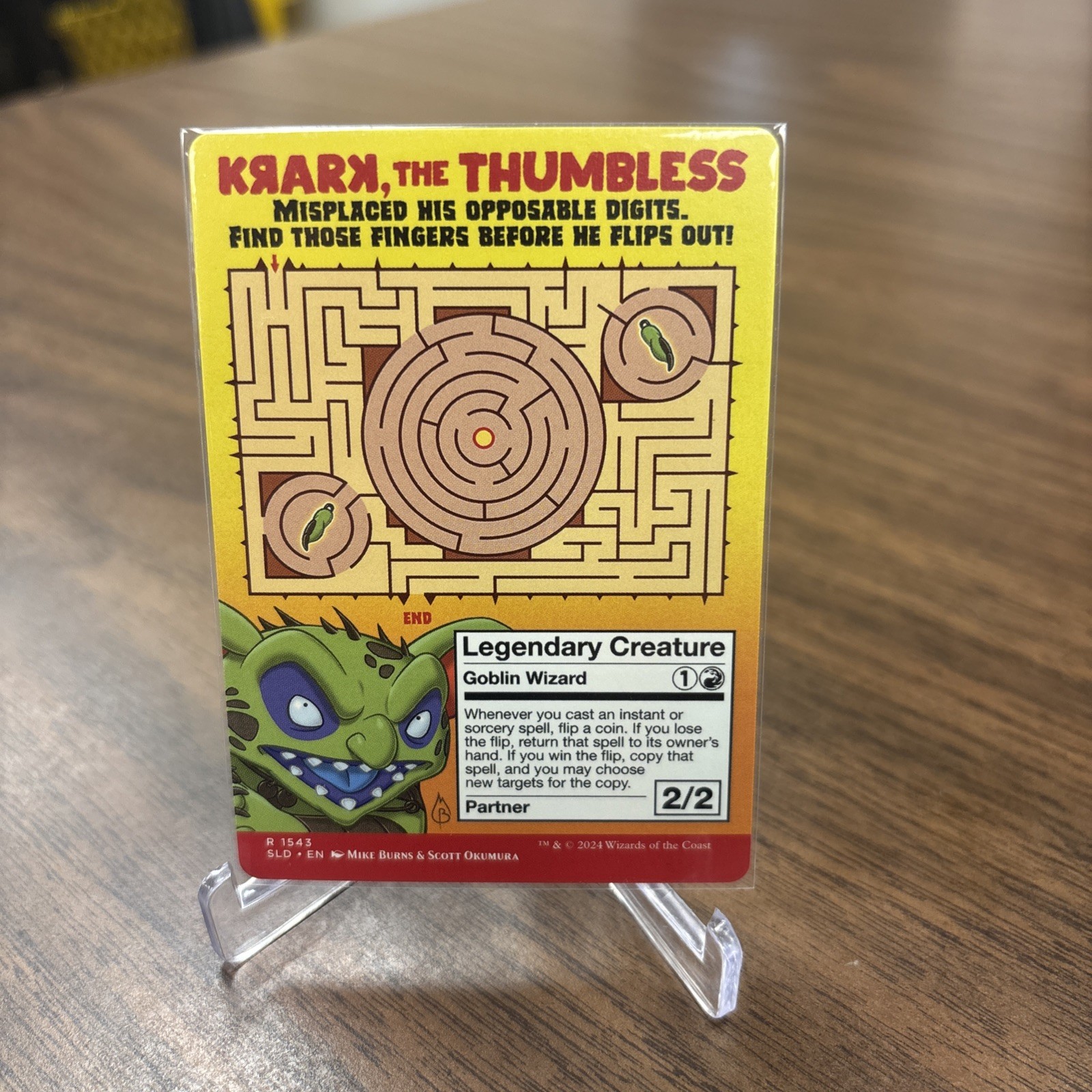 Krark, the Thumbless Secret Lair Drop Foil