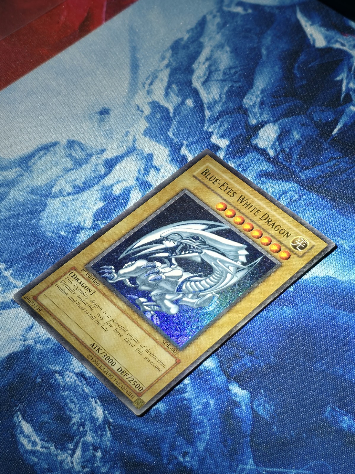 Blue-Eyes White Dragon 1st Edition Starter Deck Kaiba (SDK) LP