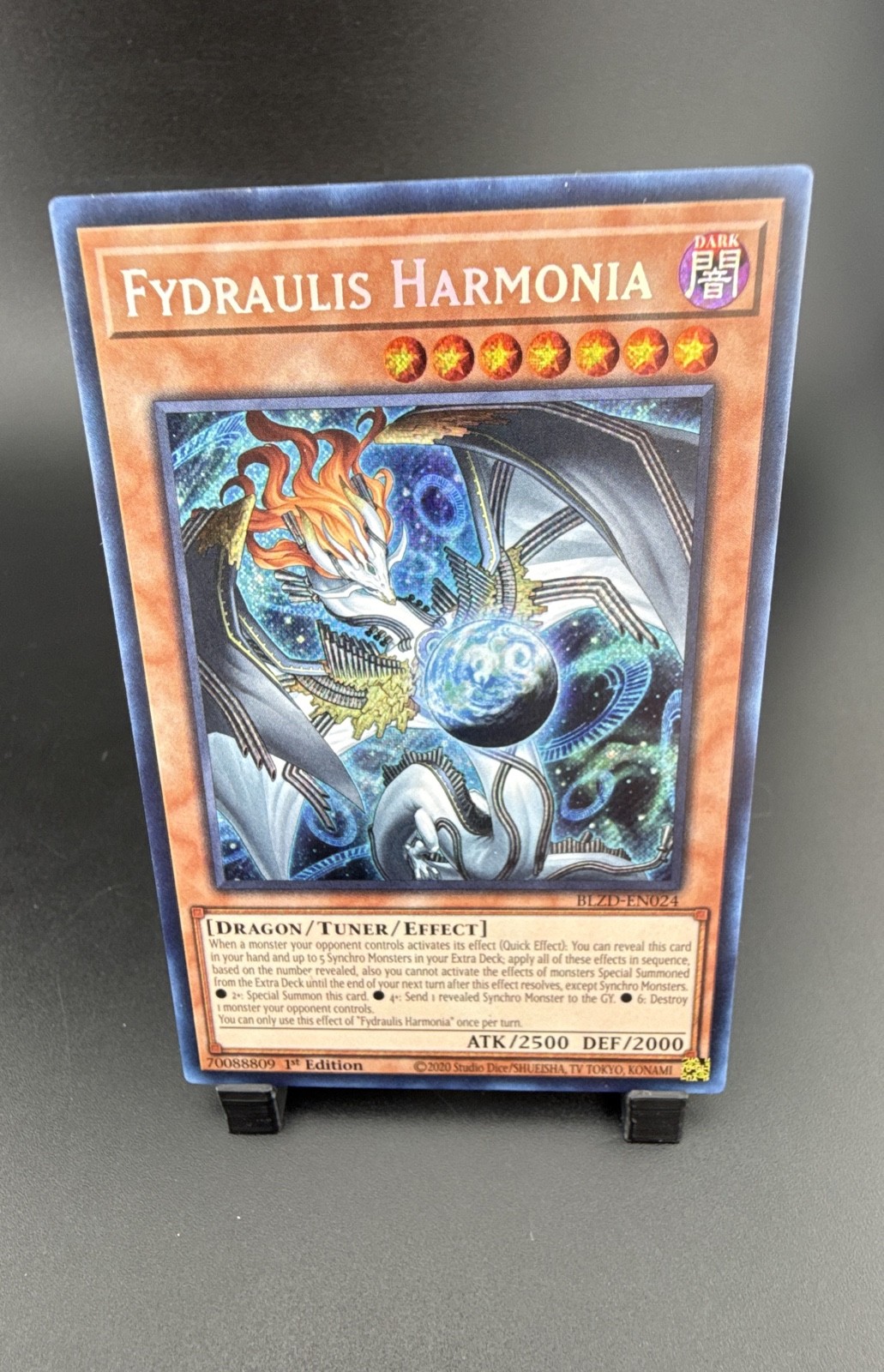 Fydraulis Harmonia BLZD-EN024 Blazing Dominion 1st Edition