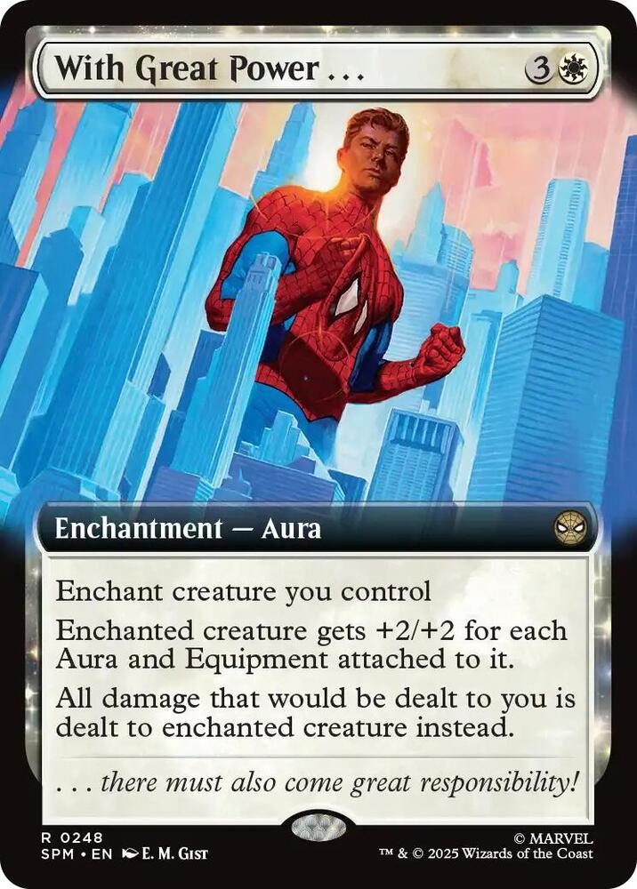 With Great Power… (Extended Art) *FOIL* – Marvel’s Spider-Man – 248 – LP/NM