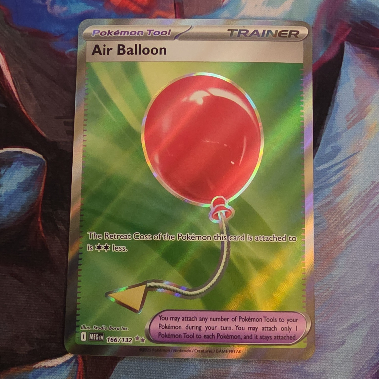 The Pokémon Company Air Balloon 166/132 Me01: Mega Evolution UR Holo EN