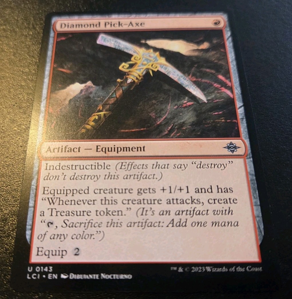 Diamond Pick-Axe 0143 Uncommon The Lost Caverns Of Ixalan Magic: The Gathering