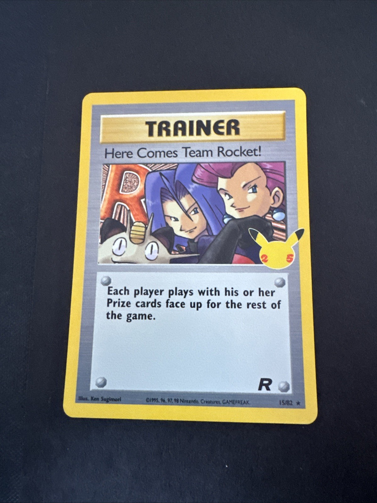 Here Comes Team Rocket! 15/82 Team Rocket Holo