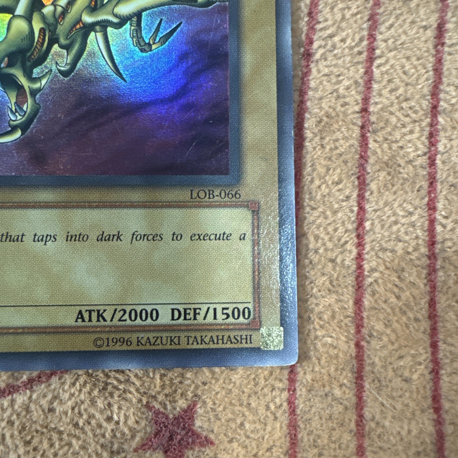 🔥 YUGIOH Curse of Dragon LOB-066 1ST EDITION SUPER RARE LP ENGLISH TCG