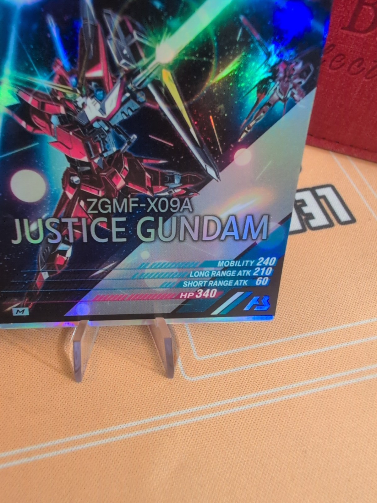 Athrun Zala Justice Gundam SEED CCG Arsenal Base Master Rare Card Pair Japan TCG
