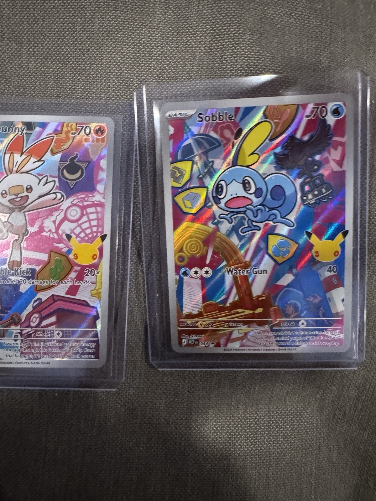 Pokémon First Partner Illustration Collection Series 2 Galar Set Sobble Grookey