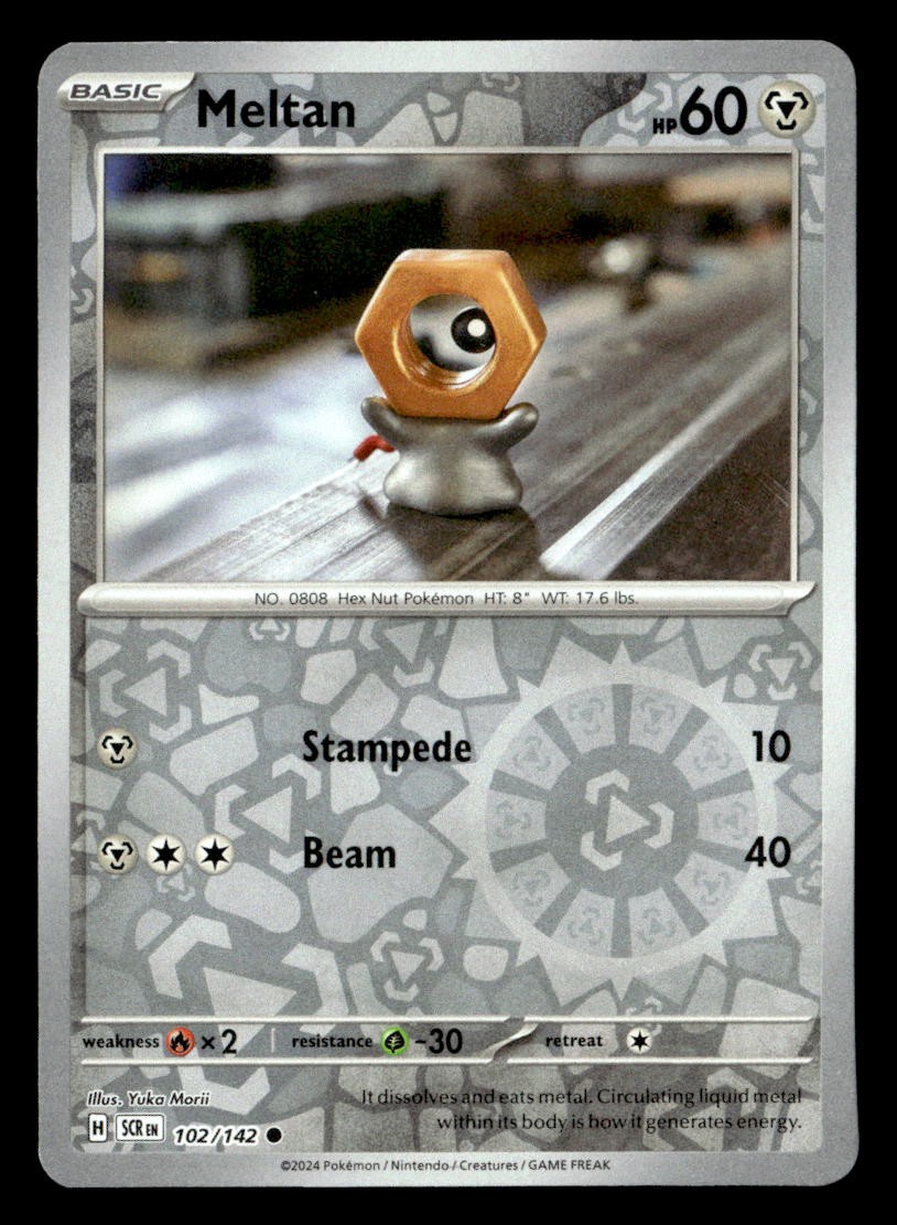 Pokemon Meltan #102/142 tcg Near Mint or Better