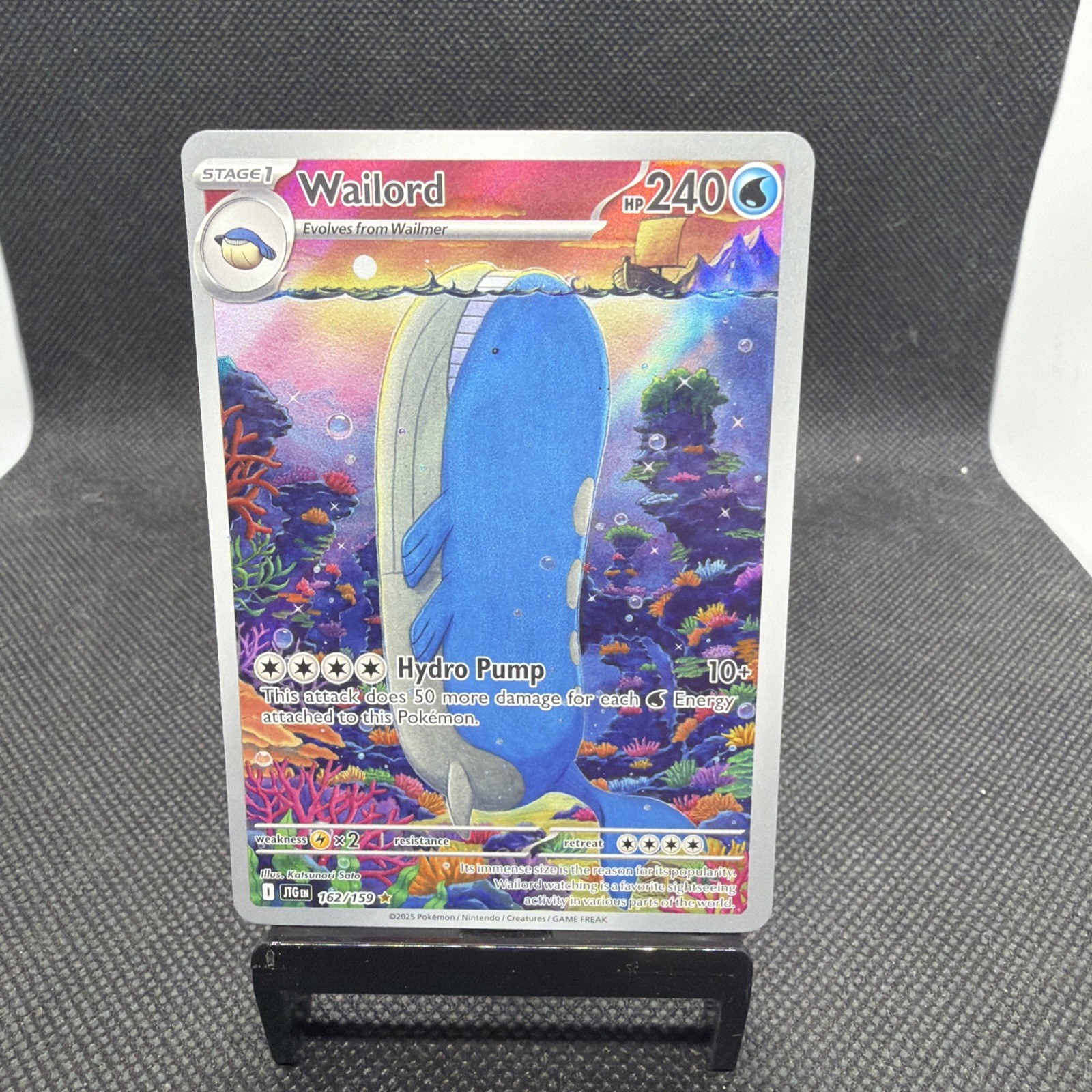 Wailord 162/159 Sv09: Journey Together Holo