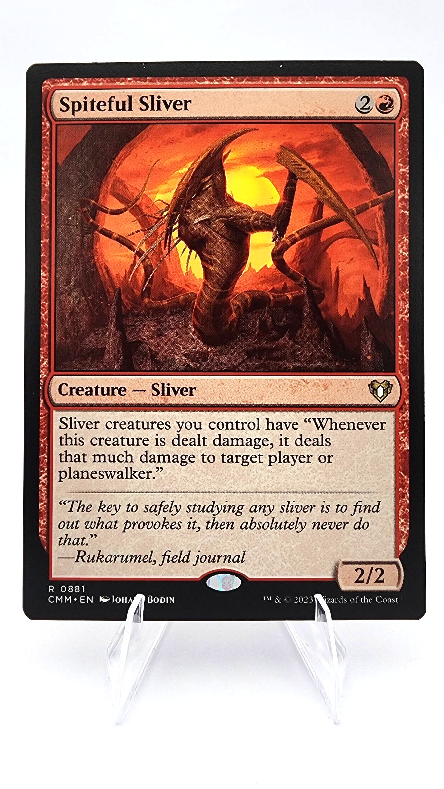 Spiteful Sliver Commander Masters Regular