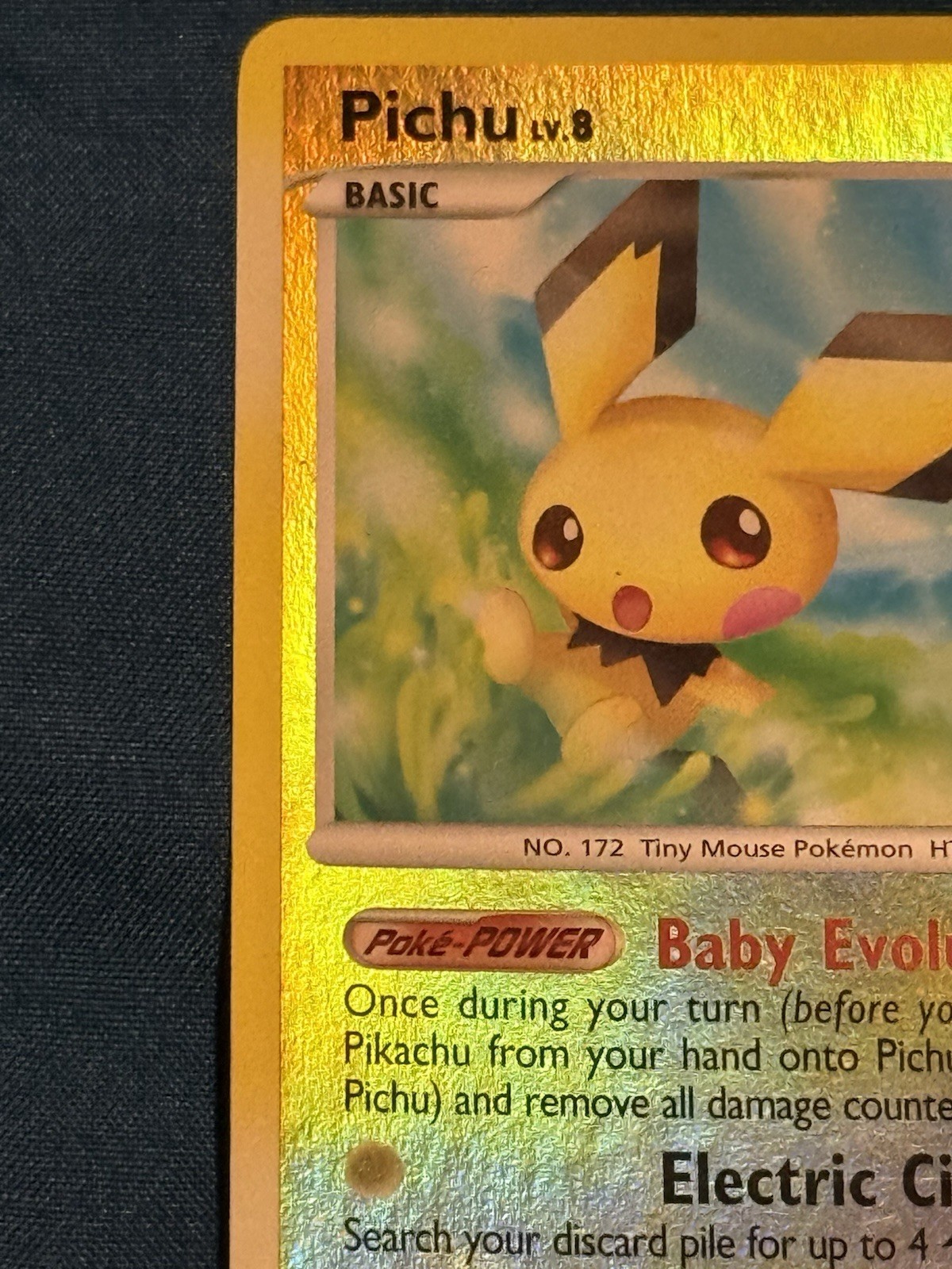 Pichu – [Platinum] 045/100 Burger King Reverse Holo