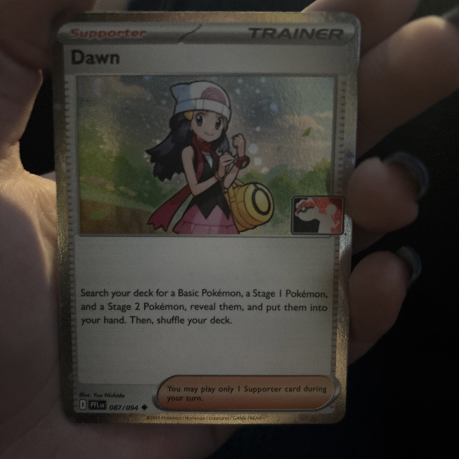 Dawn – (Cosmos Holo) 087/094 Prize Pack Series Cards Holo
