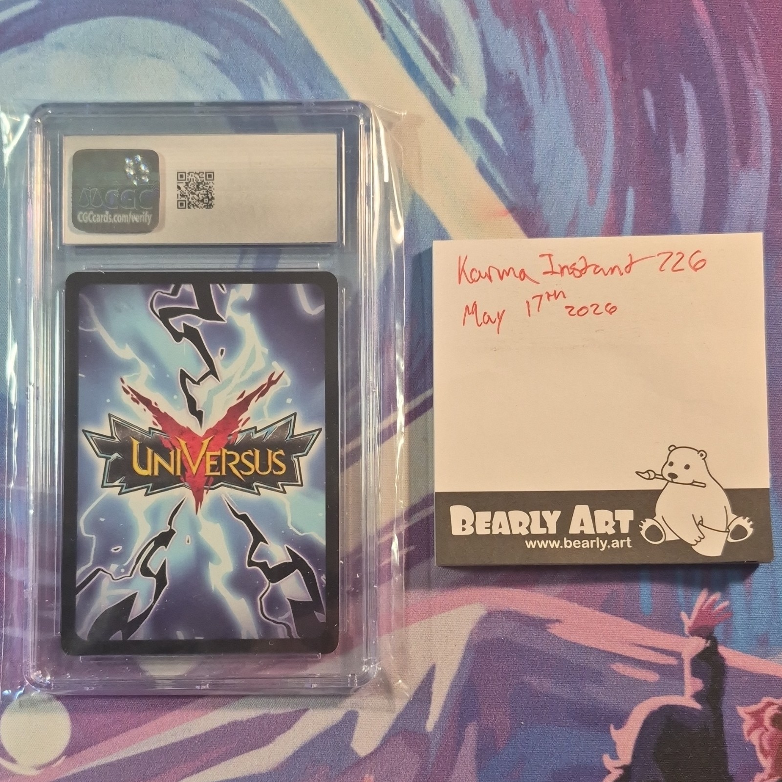 Jasco Games All Might (True Form) UniVersus Promo 1st Ed CGC 10 1/5 2021