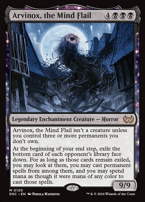 Arvinox, the Mind Flail – Duskmourn: House of Horror Commander – MTG