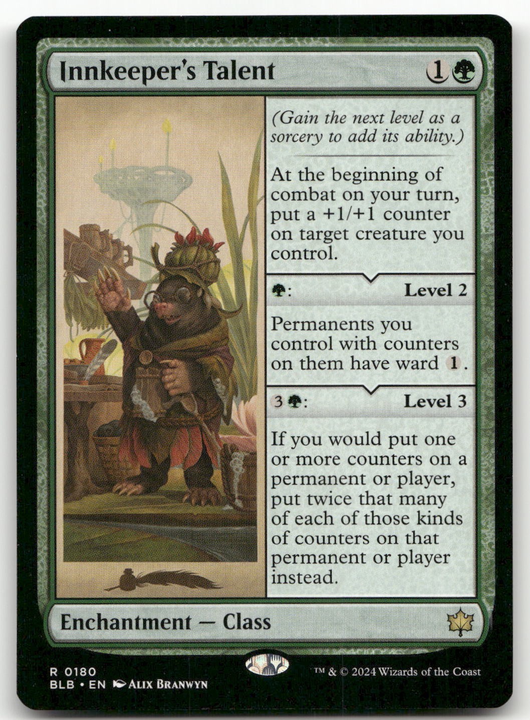 Innkeeper’s Talent #180 (NM) Bloomburrow BLB Magic MTG