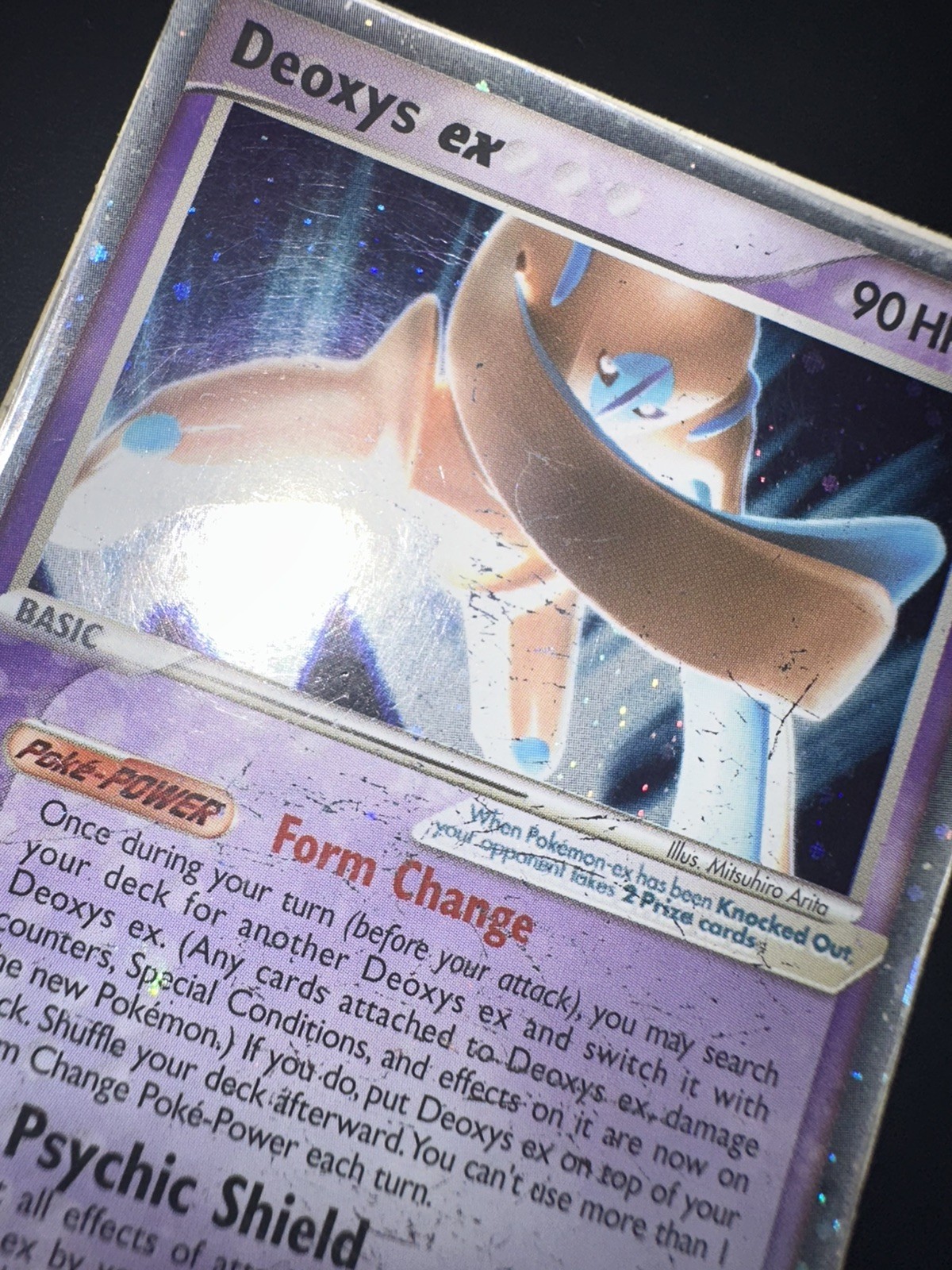 Pokemon TCG Deoxys EX Deoxys Holo Rare Card 2005 99/107 See Photos