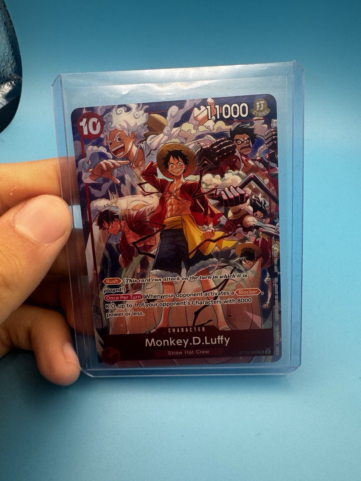 Monkey D. Luffy (One Piece Day Dallas 2025) ST10-006 One Piece Promo Card NM