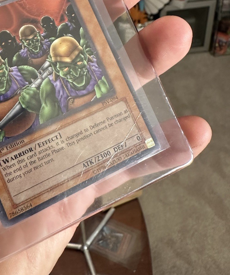 Goblin Attack Force PSV-094 Pharaoh’s Servant 1st Edition