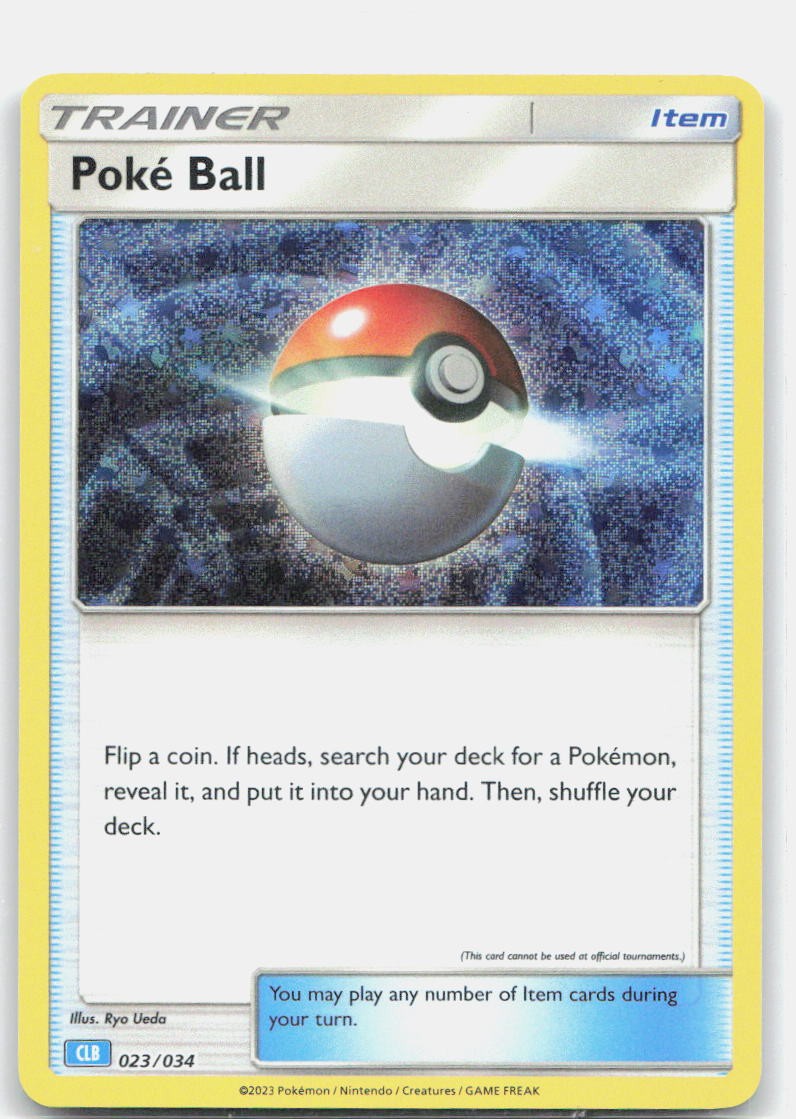 Poke Ball (CLB) Holo CL 023/034 Midori Harada NM-LP