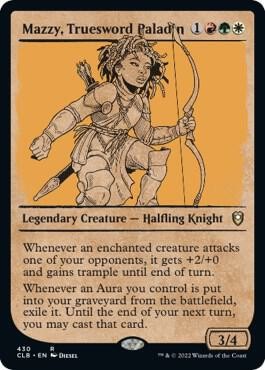 Mazzy, Truesword Paladin 430 Commander Legends: Baldur’s Gate MTG NM