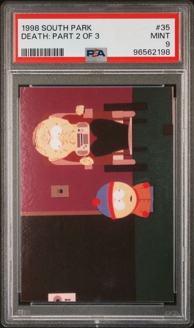 1998 Comic Images Trading Cards South Park #35 PSA 9 Mint