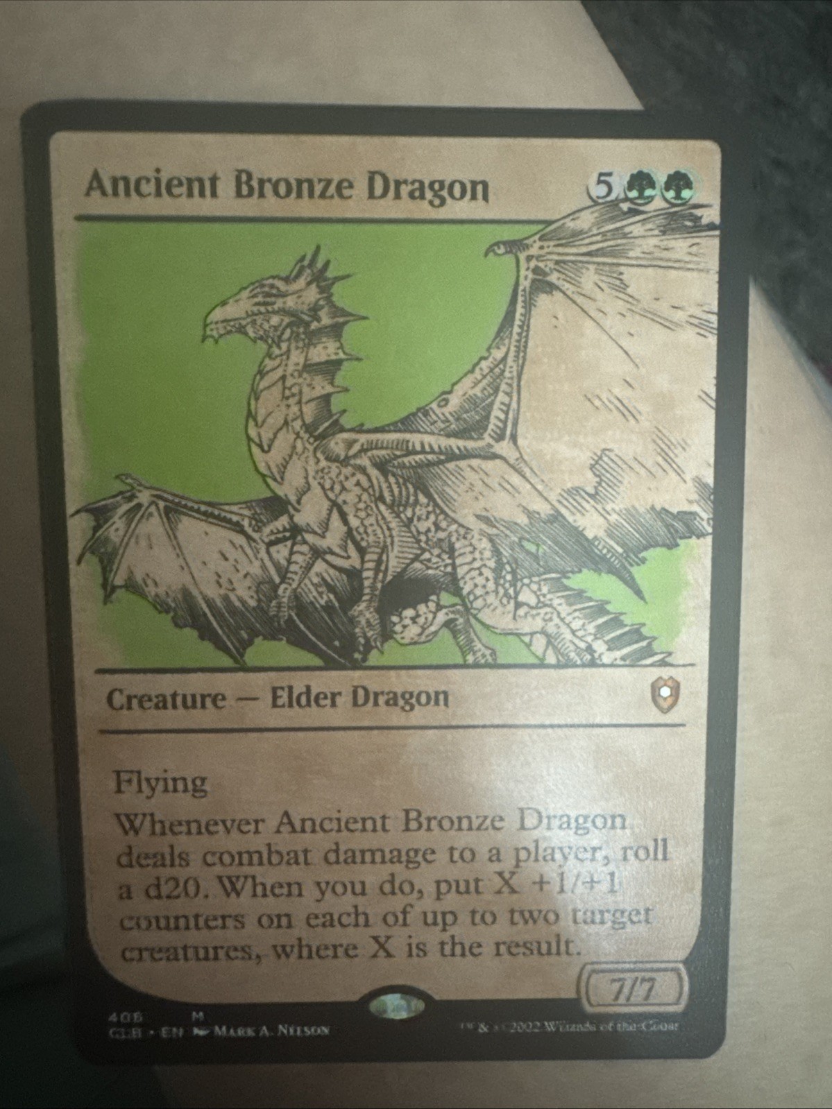 Ancient Bronze Dragon (Showcase) Commander Legends: Battle for Baldur’s Gate …