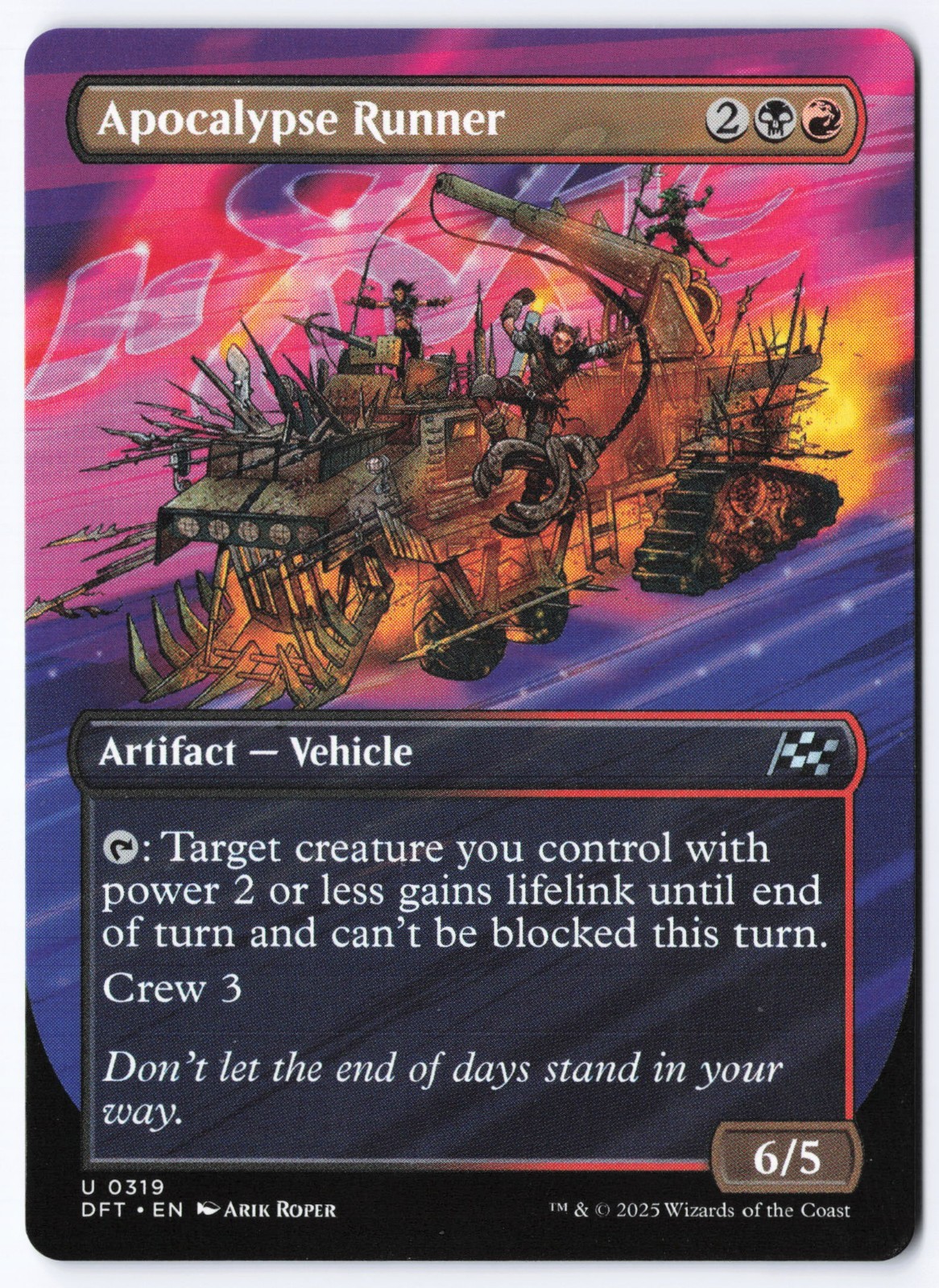 MTG Aetherdrift – Mythic Rare Showcase Borderless – MTG DFT DRC