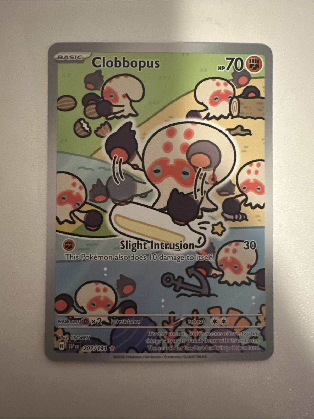 Clobbopus 207/191 Sv08: Surging Sparks Holo