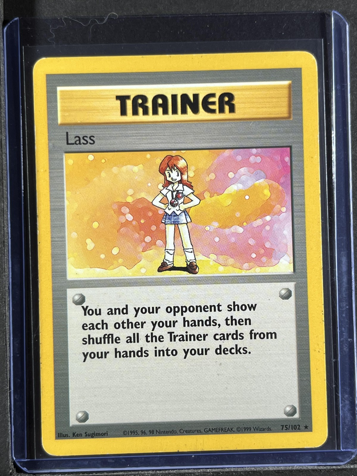 Lass #075/102 Base Set 250001