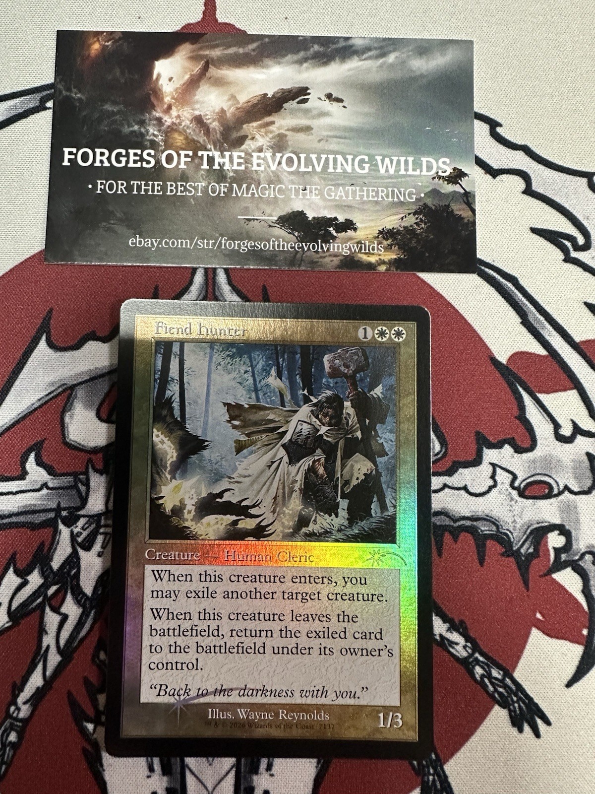 Fiend Hunter Retro Foil Promo Festival in a Box