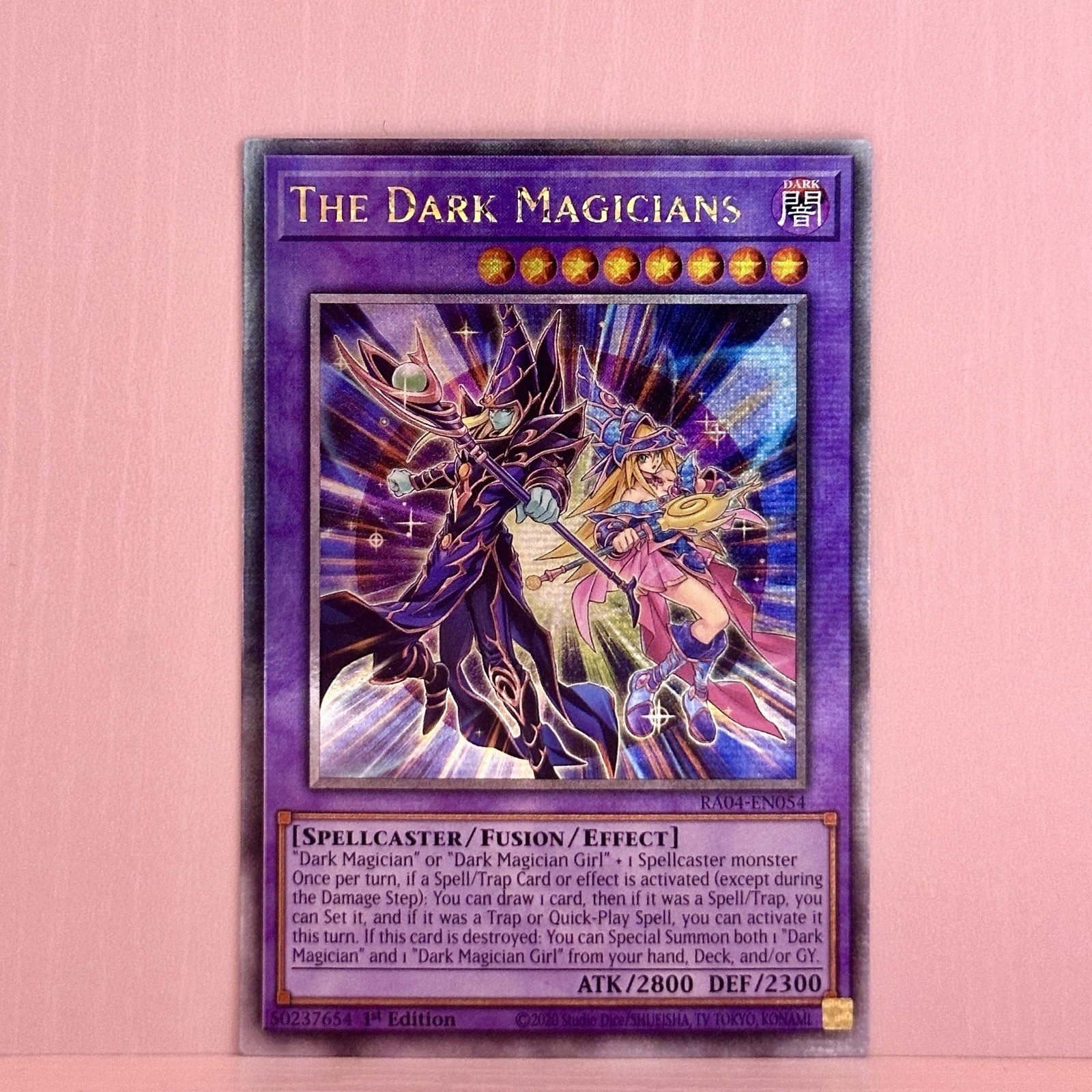 YuGiOh! The Dark Magicians (Quarter Century Secret) RA04-EN054 1st NM Stampede