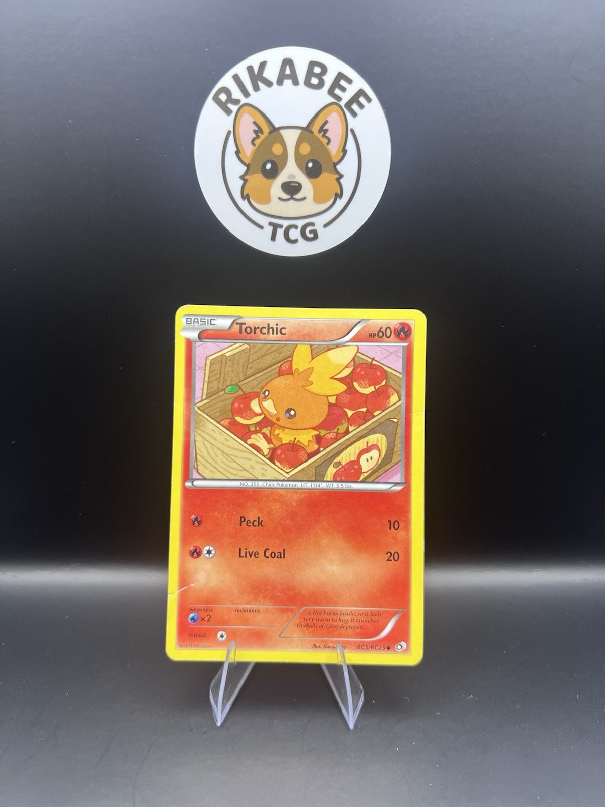Torchic RC5/RC25 Legendary Treasures: Radiant Collection Holo