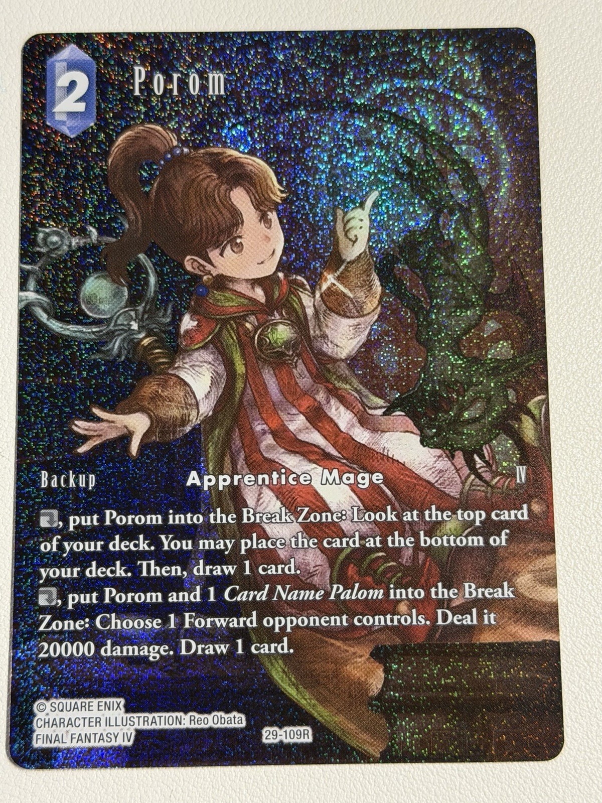 Porom 29-109R Full Art Foil Final Fantasy Opus 29 Blissful Eternity