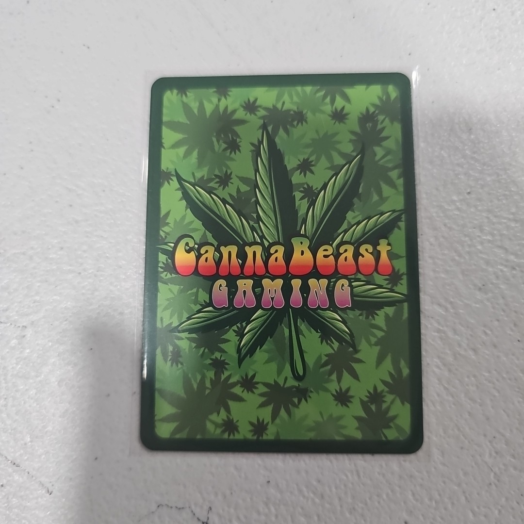 2024 CannaBeast Going Digital Rolling Paper Boy Holo Demo Card