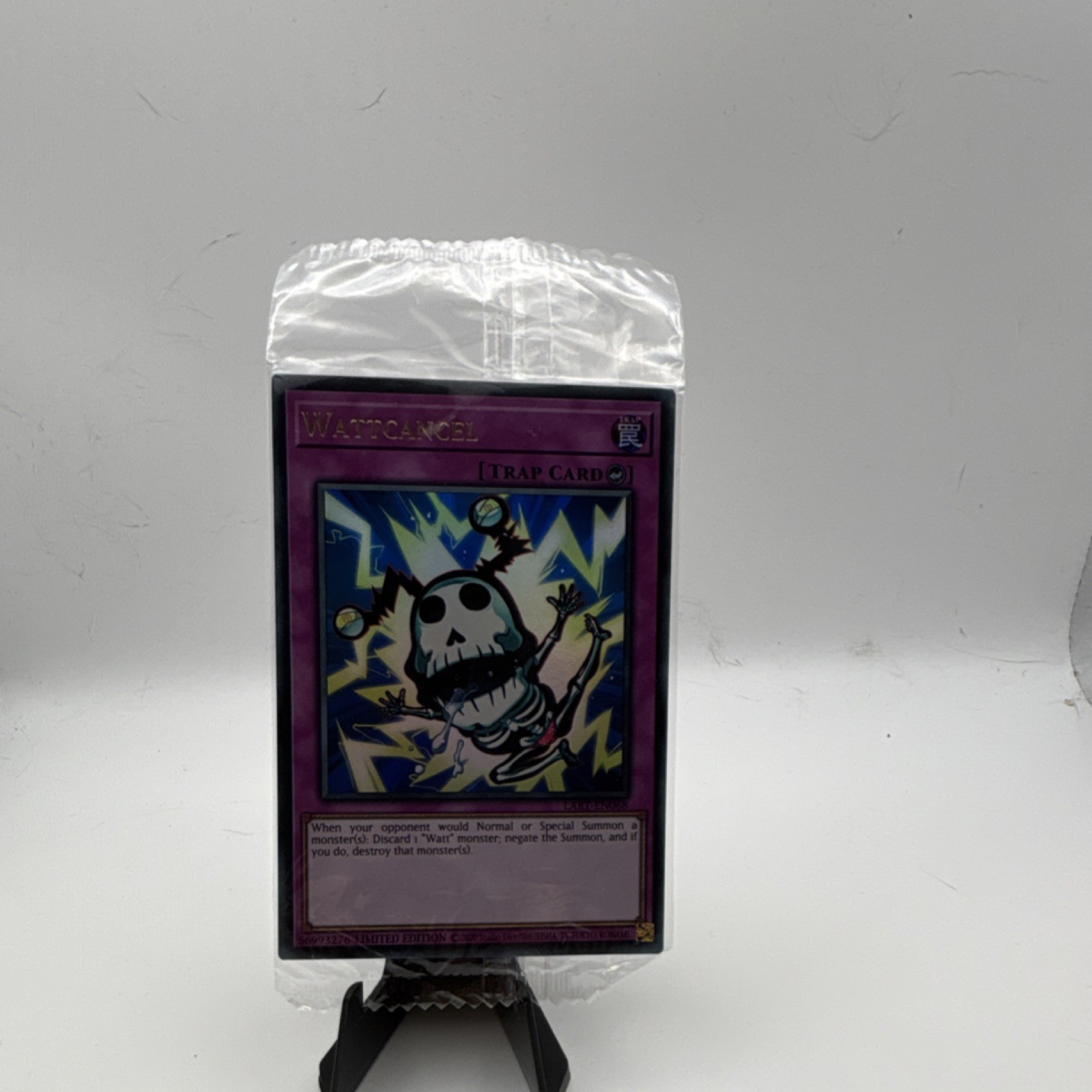 SEALED Wattcancel Trap Lost Art Promotion Limited Edition Promo YUGIOH