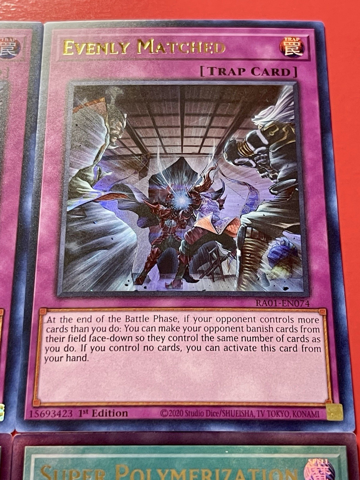3x Super Polymerization + 3x Evenly Matched | Ultra Rare | NM | 1st Ed | YuGiOh!