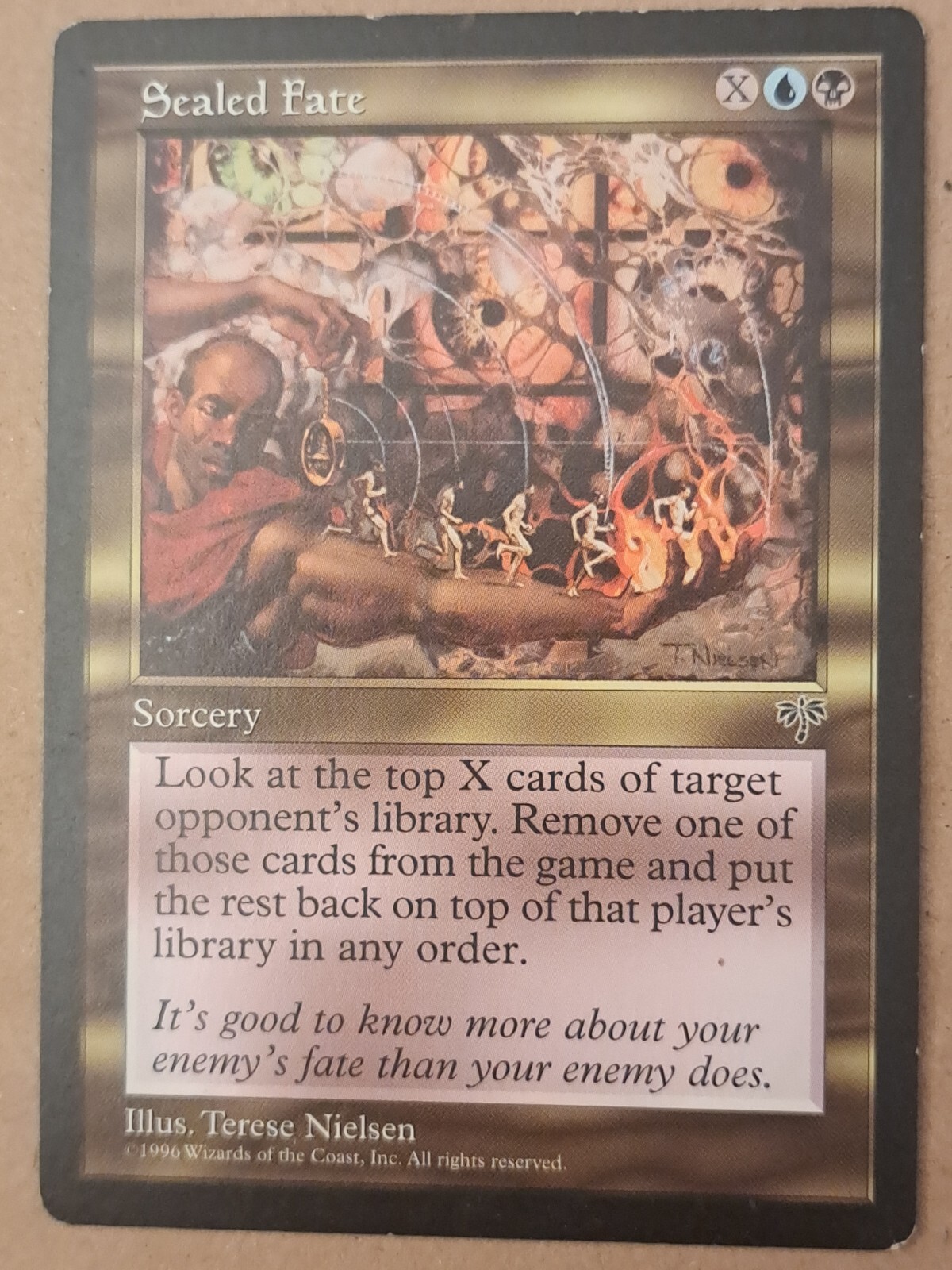 MTG – Sealed Fate – Mirage – Multicoloured – Sorcery – Excellent / NM