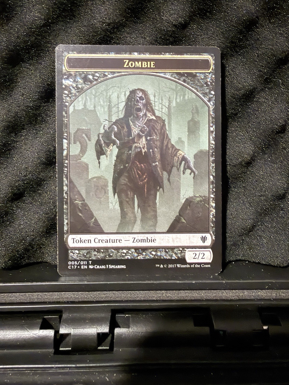 Vampire Zombie Double-sided Token Commander 2017 Regular