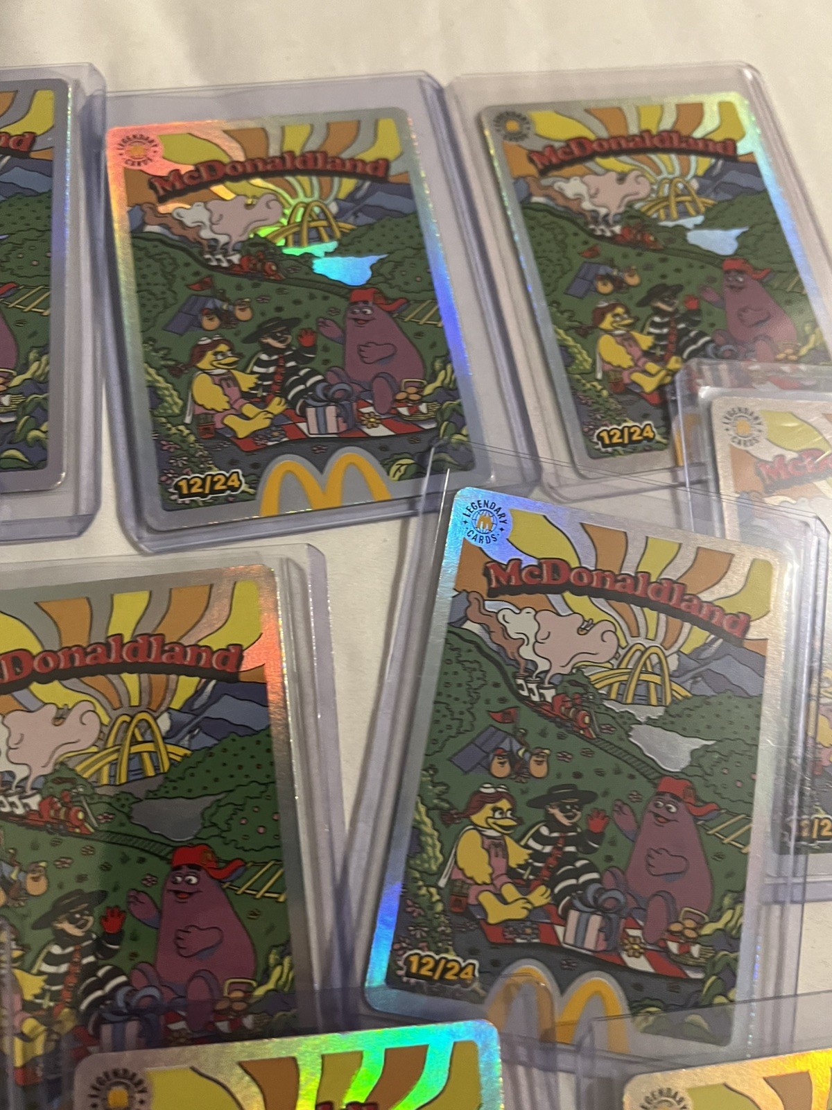 10x McDonalds McDonaldland 12/24 Trading Cards 2026 – Redeemed (Legendary)