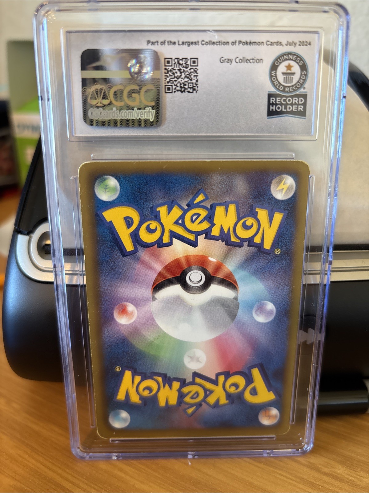 Pokemon Scrafty 2011 Japanese 010/020 Guinness World Record Holder 1/1 CGC Slab