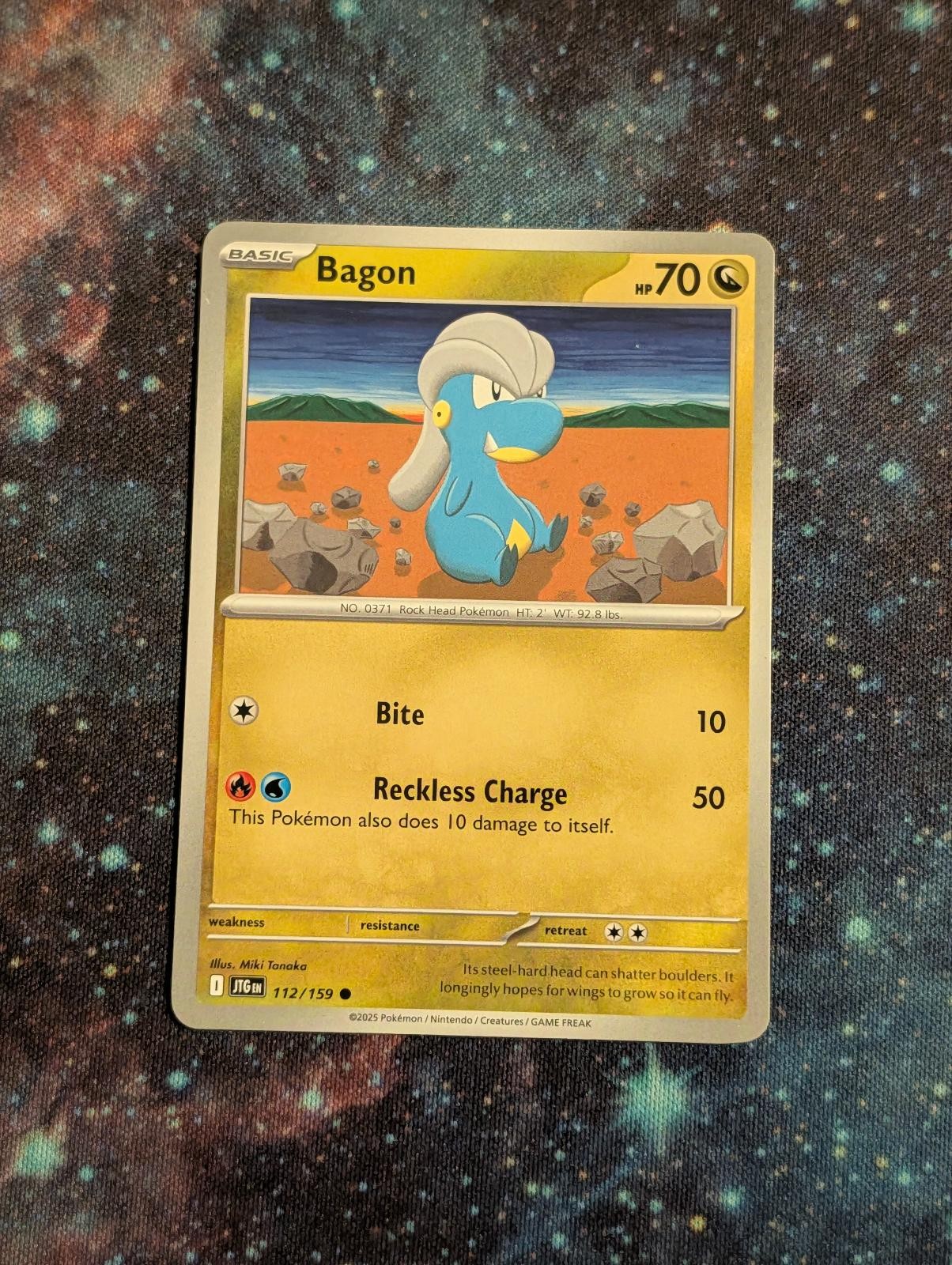 Bagon 112/159 Common Journey Together Pokemon Near Mint