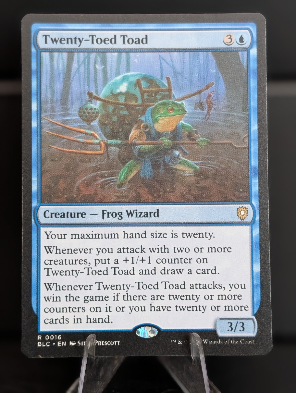 Twenty-Toed Toad Commander: Bloomburrow Regular