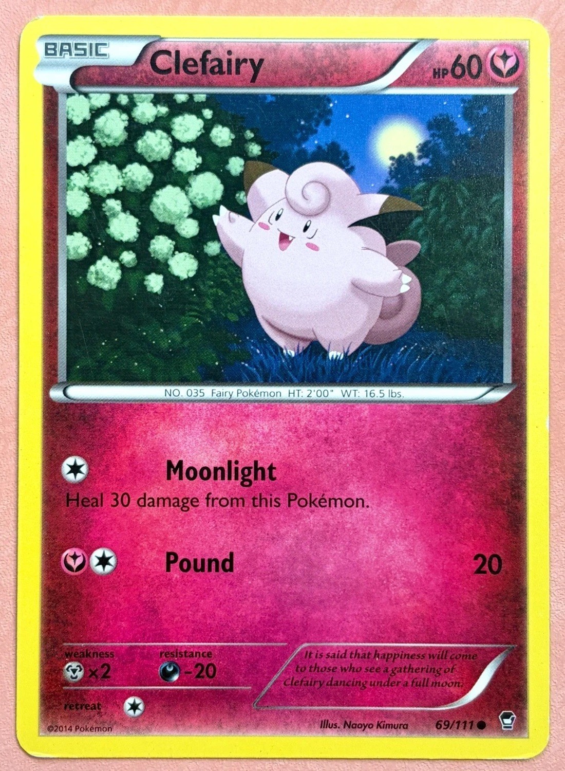 Clefairy~Fairy~ Cute Pink Pokemon Cards~ Pretty in Pink Gallery~ Cute Pokemon