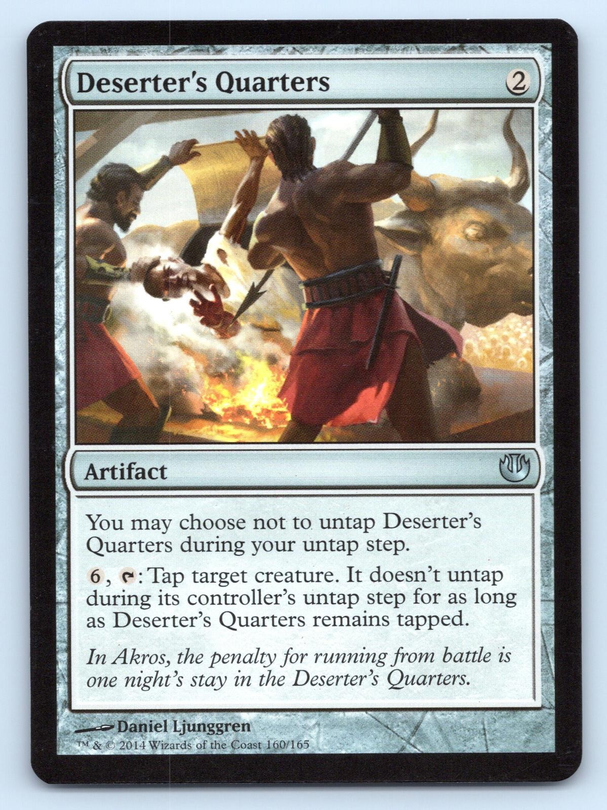 Deserter’s Quarters 160 Uncommon Journey Into Nyx Magic: The Gathering Near Mint