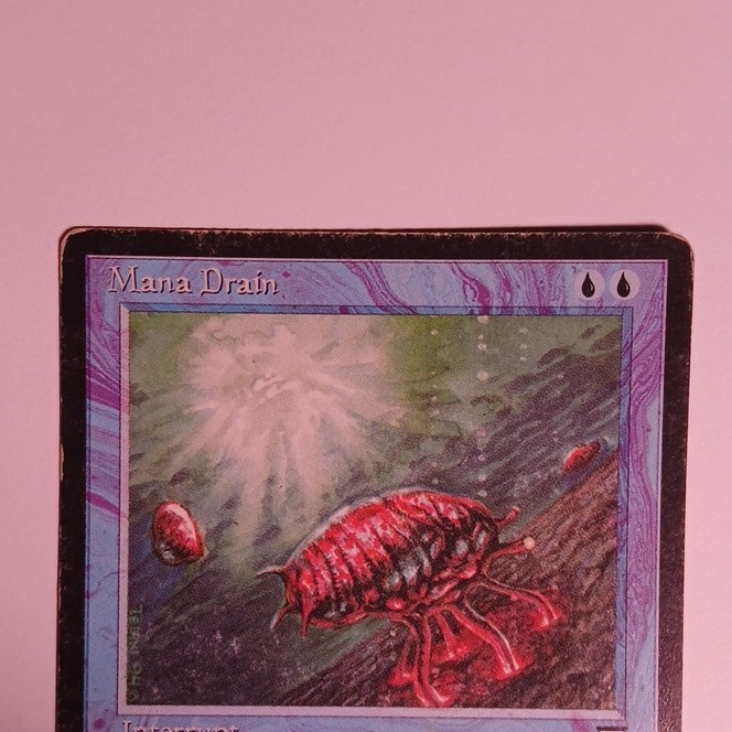 Magic: The Gathering Mana Drain Legends Interrupt Blue Rare English Regular 1994