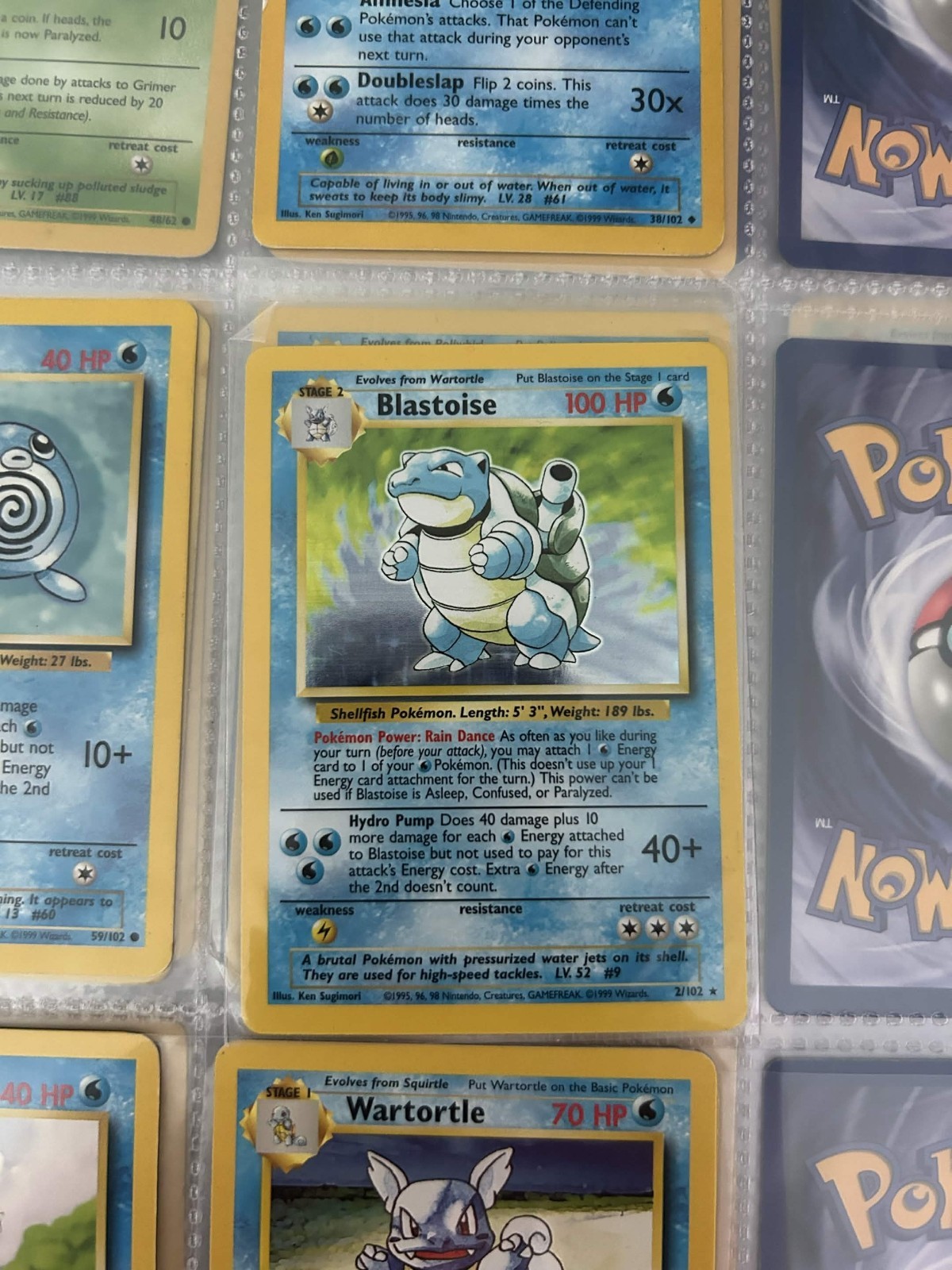 Blastoise 002/102 Base Set Holo
